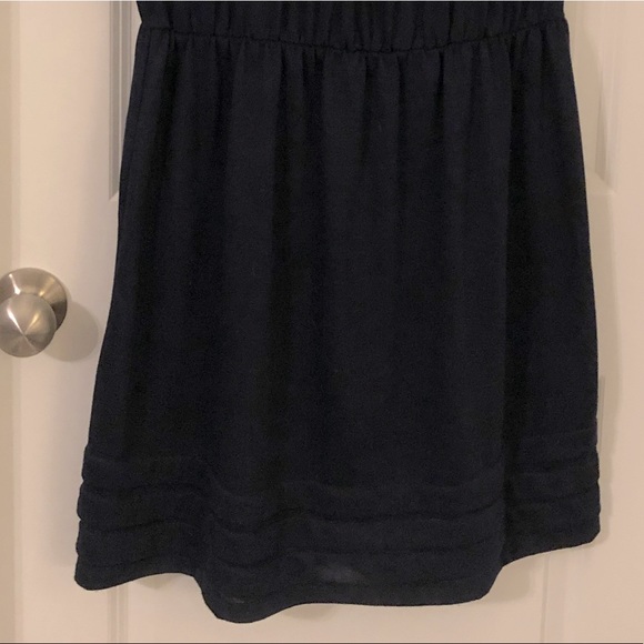 NWT navy knit short dress - Picture 3 of 4